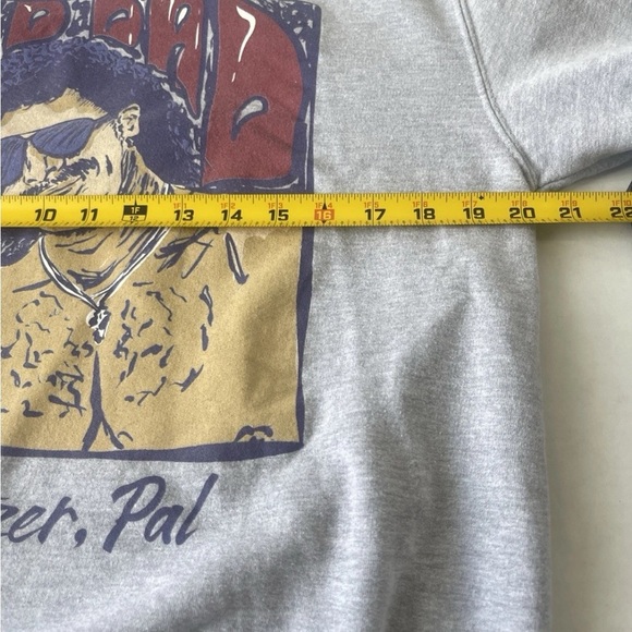 Rad Dad Buckle Medium Graphic Print Crewneck Sweatshirt 90’s Style Mullet Funny - Picture 6 of 6